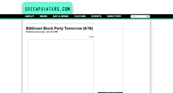 Desktop Screenshot of greenpointers.com